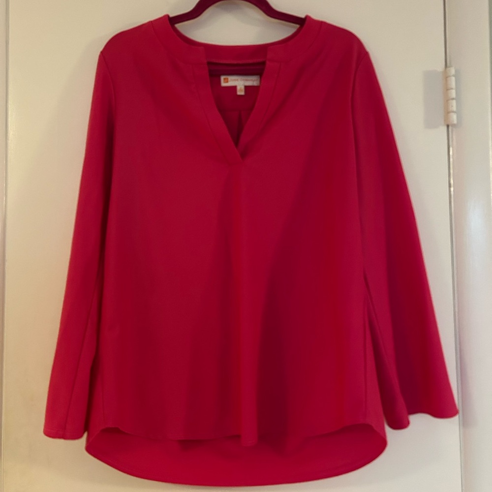 Jude Connally Pink V-Neck Top